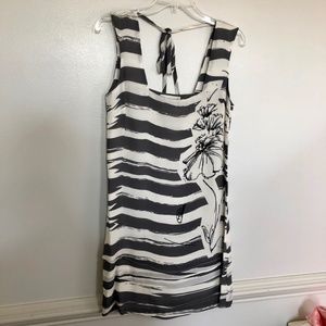 Madison Marcus Silk Layered Dress